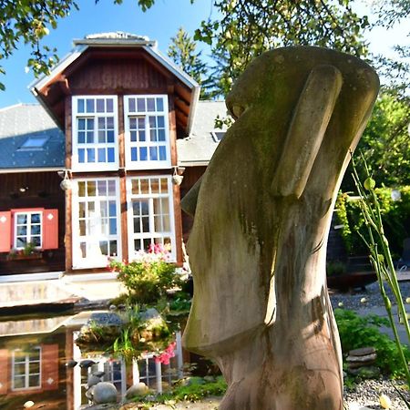 Naturforsthaus Ferienwohnung für tierverbundene Menschen Preitenegg Exterior foto