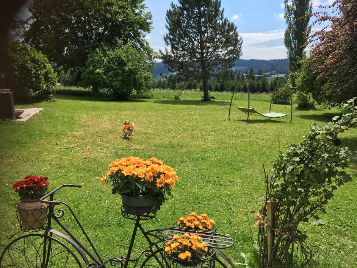 Naturforsthaus Ferienwohnung für tierverbundene Menschen Preitenegg Exterior foto