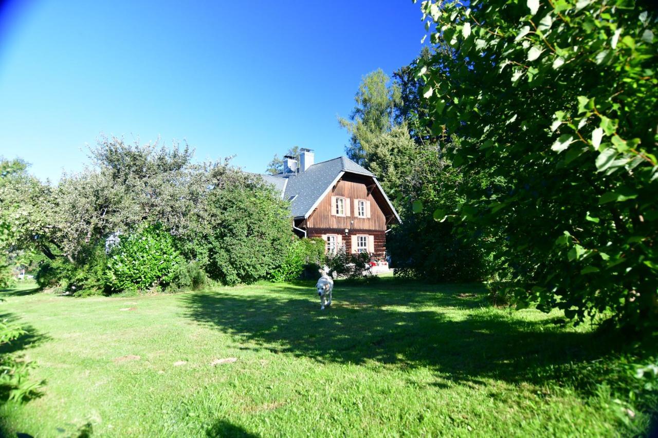 Naturforsthaus Ferienwohnung für tierverbundene Menschen Preitenegg Exterior foto