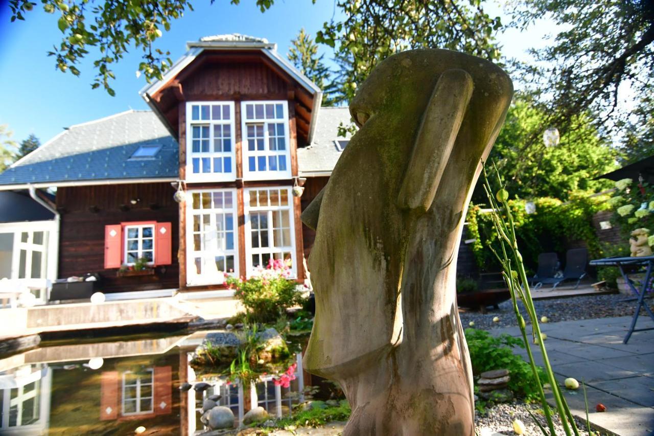 Naturforsthaus Ferienwohnung für tierverbundene Menschen Preitenegg Exterior foto